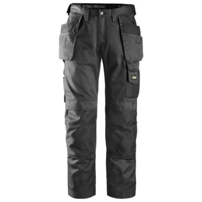 Snickers workwear 3212 duratwill work trousers with holster pockets