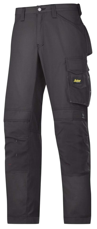 Snickers 3313 rip stop cordura loose fit work trousers with knee guard pockets