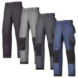 Snickers rip stop cordura loose fit work trousers with knee guard pockets -3313