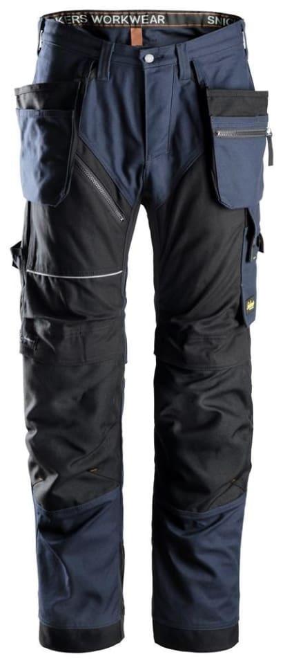 Snickers 6215 ruffwork cotton trousers with holster and kneepad pockets