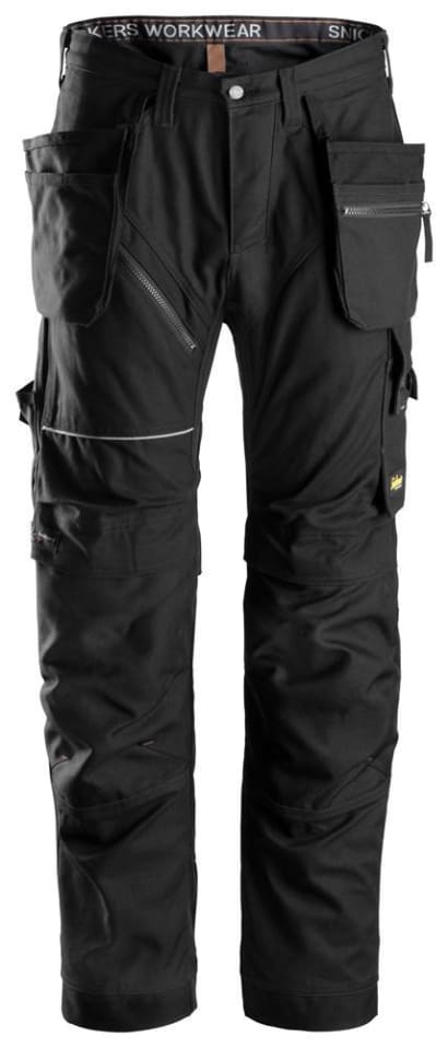 Snickers 6215 ruffwork cotton trousers with holster and kneepad pockets