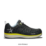 Solid gear haze saturn composite safety trainer with classic laces safety trainers snickers active-workwear