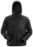 Snickers Workwear Flexi Mesh Work Fleece Hoody - 8041 Workwear Hoodies & Sweatshirts Active-Workwear Modern Snickers workwear hoody made of mesh fleece for enhanced breathability and rough, contemporary look. Comes with brushed inside for insulation and a zipped, water-repellent chest pocket. Ergonomic design and stretch ensure excellent fit and freedom of movement. Plenty of space for profiling. Mesh fleece for extra ventilation Wear it as an outer layer in mild temperatures or as a mid layer 