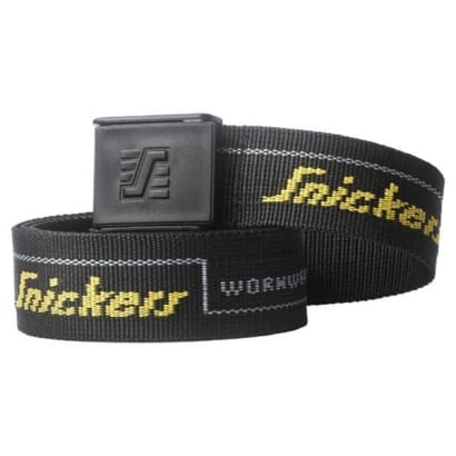 Snickers workwear logo belt with non-abrasive buckle - 9033 accessories belts kneepads etc snickers active-workwear