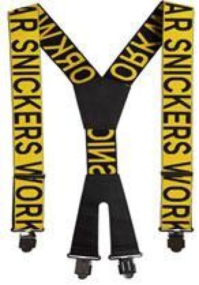 Snickers workwear logo braces for trousers - 9064