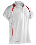 Spiro mens team spirit breathable sporty polo shirt - s177m