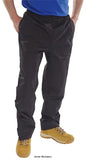 Springfield Waterproof & Breathable Work Over Trousers Beeswift St Trousers Active-Workwear Tasoft PU breathable nylon Elasticated waist Lightweight Flexible Gusset at ankles with zip closure Fabric Conforms to EN343 Class 3 Water Penetration Fabric Conforms to EN343 Class 2 Breathability See also matching Waterproof Springfield Jacket