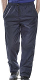 Blue Springfield Waterproof & Breathable Work Over Trousers Beeswift St Trousers Active-Workwear Tasoft PU breathable nylon Elasticated waist Lightweight Flexible Gusset at ankles with zip closure Fabric Conforms to EN343 Class 3 Water Penetration Fabric Conforms to EN343 Class 2 Breathability See also matching Waterproof Springfield Jacket