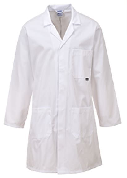 Standard industrial traditional warehouse coat / lab coat portwest c852