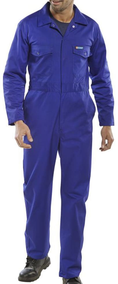 Standard overall 65/35 polycotton boiler suit coverall - beeswift pcbs