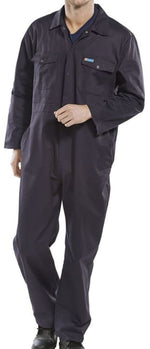 Standard overall 65/35 polycotton boiler suit coverall - beeswift pcbs