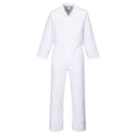 Standard portwest food industry boilersuit coverall stud front - 2201