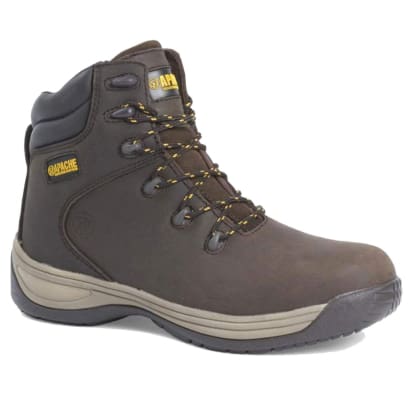Steel toe cap water-resistant safety work boots by apache - ap315cm
