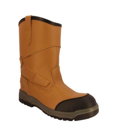 Trojen Rigger Boot Steelite Pro Safety Rigger Boot with scuff cap steel toe and midsole ...