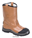 Steelite pro waterproof rigger safety boot s3 scuff cap steel toe and midsole size 38 -48 - ft12
