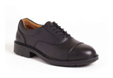 Sterling black safety s1p oxford shoe steel toe composite midsole ss501 cm