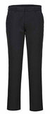 Stretchy slim fit chinos uniform work trouser portwest s232