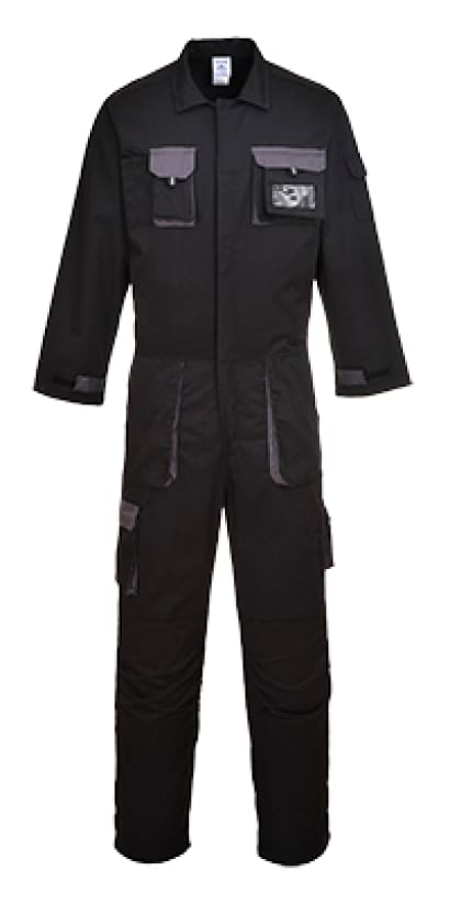 Texo contrast zipped coverall boiler suit portwest