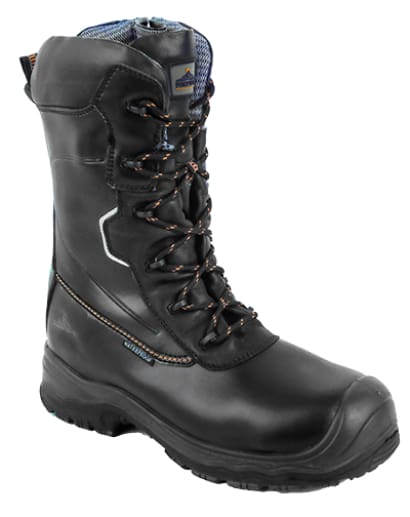 Tractionlite composite s3 zip high leg waterproof safety boot - fd01