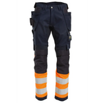 Tranemo vision hi-vis ladies craftsman stretch trousers-43584