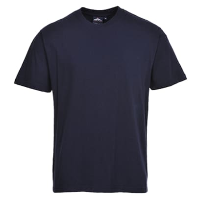 Turin premium cotton uniform work tee shirt portwest b195