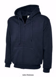 Uneek adults classic full zip hooded sweatshirt-504 hoodies & sweatshirts uneek active-workwear