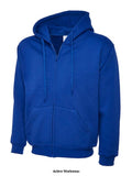 Uneek adults classic full zip hooded sweatshirt-504 hoodies & sweatshirts uneek active-workwear