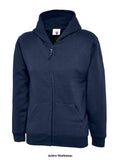 Uneek childrens classic full zip hooded sweatshirt-506 hoodies & sweatshirts uneek active-workwear