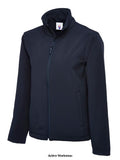 Uneek classic full zip soft shell jacket-612 workwear jackets & fleeces uneek active-workwear