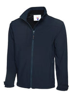 Uneek deluxe full zip soft shell jacket-611