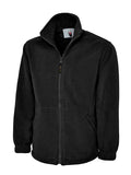 Uneek heavyweight full zip fleece jacket-601