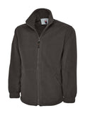 Uneek heavyweight full zip fleece jacket-601