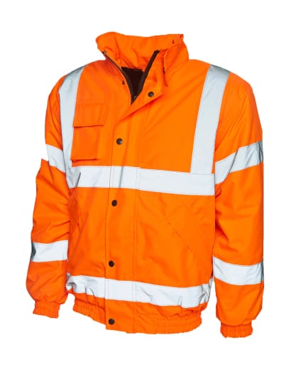 Uneek hi vis bomber jacket-804