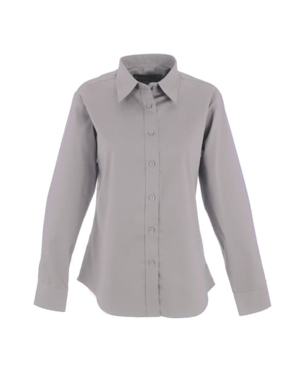 Uneek ladies pinpoint oxford full sleeve shirt-703