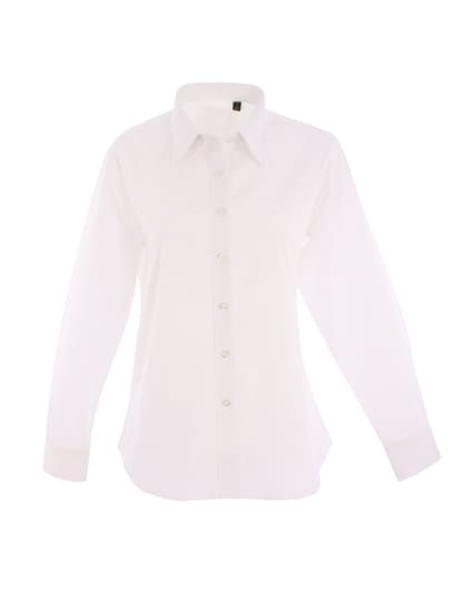 Uneek ladies pinpoint oxford full sleeve shirt-703