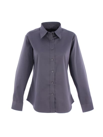 Uneek ladies pinpoint oxford full sleeve shirt-703