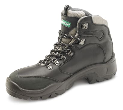Utility safety boot steel toe and midsole click pur rubber sole s3 src-hro - cf62bl