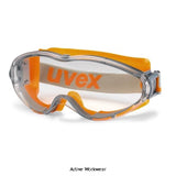 Uvex ultrasonic safety goggle clear lens uv9302245 eye protection active-workwear