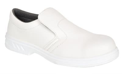 Vegan Microfibre Slip On Safety Shoe ideal Care Home staff- FW81 