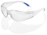 Vegas safety spectacles clear lens (pack of 10) - beeswift bbvs