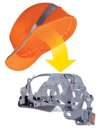 Venitex hi-vis baseball safety helmet-diamond delta plus