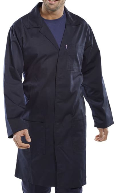 Warehouse coat with pockets and vent traditional coat beeswift - pcwc