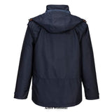 Waterproof Breathable Outcoach Mesh Lined Work Jacket Portwest S555 Workwear Jackets & Fleeces