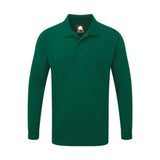 Weaver long sleeve polo shirt-1170