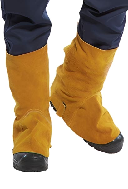 Welding Flame Retardent Leather Boot Covers SW32