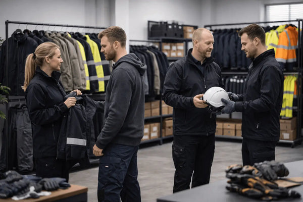 Workwear showroom supplying PPE and clothing for UK trades