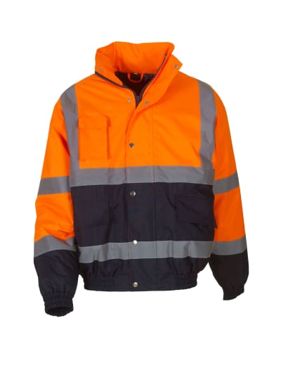 Hi vis 2 tone bomber jacket waterproof -hvp218-yoko