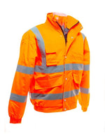 Yoko hi-vis foul weather bomber jacket security -hvp211