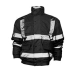 Yoko hi-vis foul weather bomber jacket security -hvp211