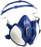 3M 4279 Ffabek1P3D Maintenance Free Gas/Vapour And Particulate Respirator Respiratory Active-Workwear 3M Maintenance Free Half Mask 4279+ is a simple and ready-to-use respirator with an integrated cartridge and filters. A newly enhanced valve assembly helps to reduce exhalation breathing resistance, and the close-fitting, non-silicone, textured face seal is soft and non-allergenic. Includes a resealable bag
